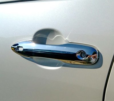 圓夢工廠 Toyota Corolla Cross 改裝 鍍鉻銀 車門把手蓋 把手外蓋飾貼 質感提升 台灣製造