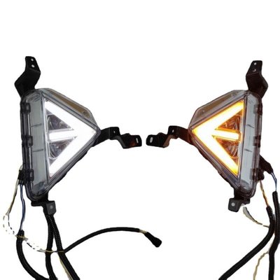 下殺-適用于19-20款現代 Elantra 領動 伊蘭特前霧燈總成改裝LED車燈汽車車燈