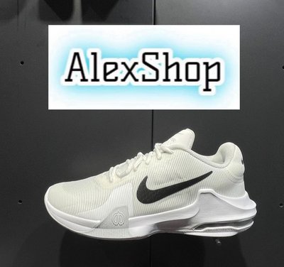 艾力克斯 NIKE AIR MAX IMPACT 4 男 DM1124-100 白 黑勾 氣墊籃球鞋 X上1217