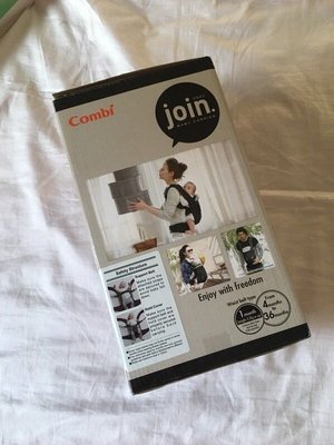 Combi JOIN 減壓型背巾 (時尚灰) 慶首賣 贈蘑菇款口水巾
