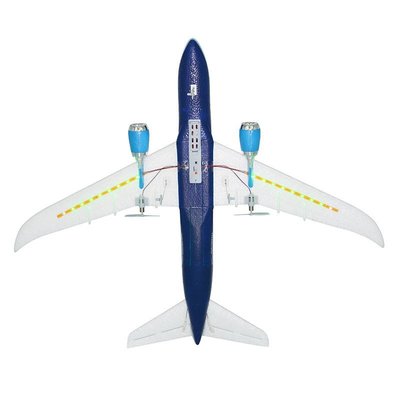 QF008遙控滑翔機EPP泡沫DIY組裝787動手拋遙控飛機學校教學模型-雙喜生活館