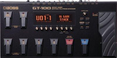 【六絃樂器】全新 Boss GT-100 Ver.2 電吉他綜合效果器 最新2.0版本 / 加送原廠背袋