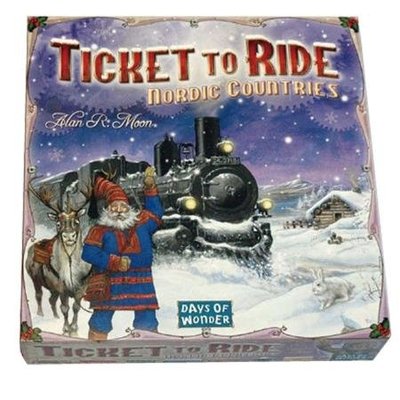 ☆快樂小屋☆ 鐵道任務 北歐篇 Ticket to ride Nordic 英文版 正版 台中桌遊