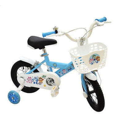 ☘ 板橋統一婦幼百貨 ☘ 正版授權 親親 12吋  Poli 波力腳踏車