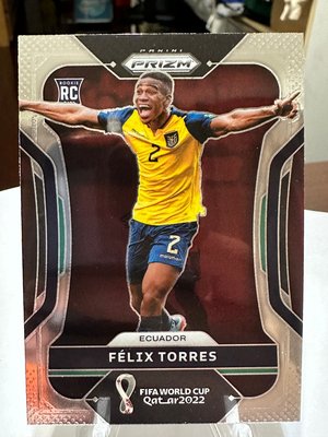 Felix Torres #78 世足 帕尼尼 2022 World Cup Prizm Panini 卡達 世界盃 厄瓜多