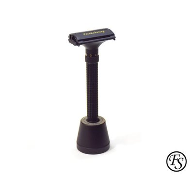 GOODFORIT/香港Frank Shaving Adjustable Razor Set可調式傳統刮鬍刀套組/霧黑