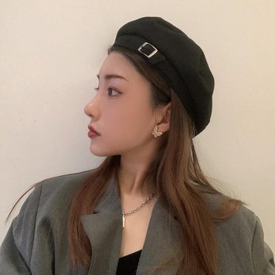 【熱賣精選】貝雷帽英倫復古韓版八角帽日系畫家文藝