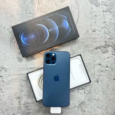 ➰福利機 iPhone 12 Pro 512G 藍色💙 台灣公司貨 電池100% 12pro 512 藍