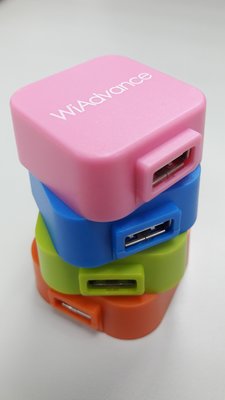 USB擴充插槽☆HI-SPEED USB2.0 4-PORT HUB☆一對四