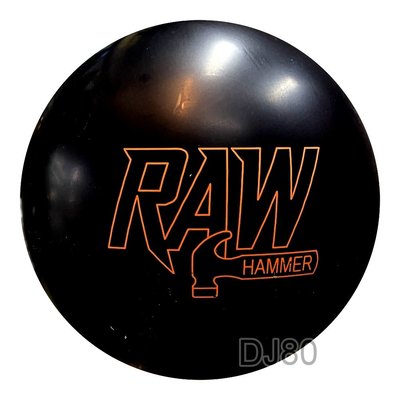 [台灣現貨]美國Hammer RAW HAMMER 高級保齡球13/14/15磅(黑)