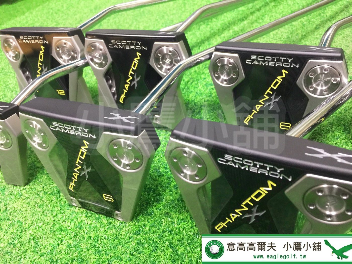 小鷹小舖] [新品到貨] Titleist SCOTTY CAMERON PHANTOM X 系列推桿