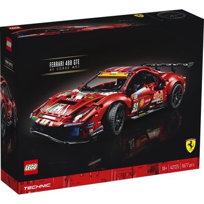 ➕S.P➕ 樂高 盒組 LEGO 42125 法拉利 Ferrari 488 GTE AF Corse 科技系列
