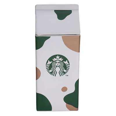星巴克 牛奶盒造型儲物罐 Starbucks 2021/01/13上市