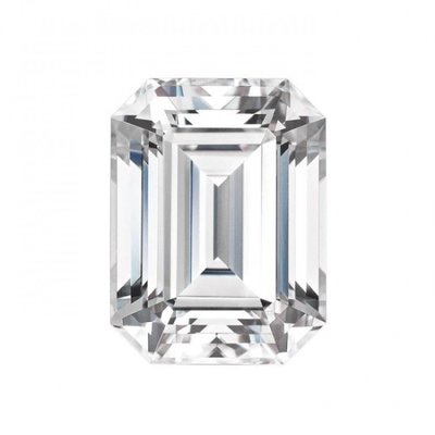 美國最新1.75克拉祖母綠形 莫桑石 摩星鑽 裸石 鑽石品質