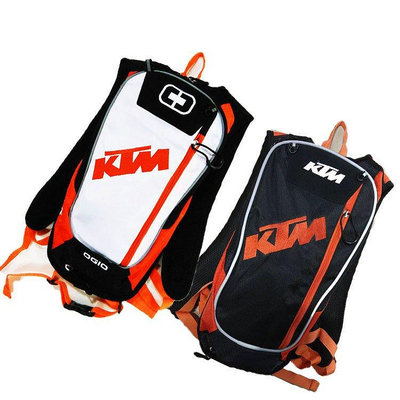 現貨代購 新款KTM騎行雙肩水袋背包 賽車水袋背包 越野車迷摩托車水袋背包 可開發票
