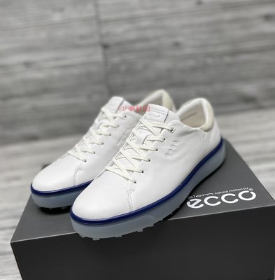 （VIP潮鞋鋪）2022新款ECCO愛步高爾夫男鞋100304板鞋愛步無釘鞋golf防水運動鞋