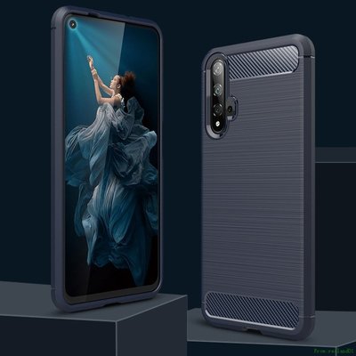 碳纖維拉絲紋矽膠殼 Nova 5T HUAWEI Y9 Prime 2019 手機保護殼 華為手機防摔殼 全包邊保護套