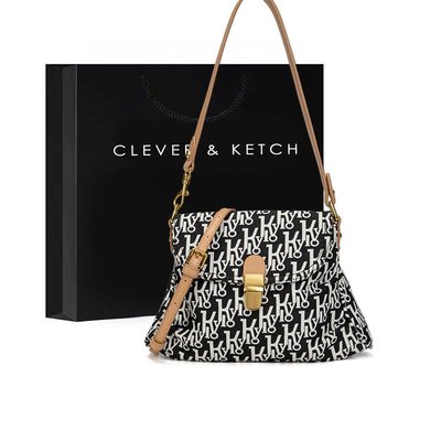 新款 尖貨  現貨Clever&Ketch女包包2022新款時尚小眾洋氣腋下包單肩手提斜挎小包