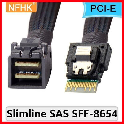 甩賣✅NFHK 主板Slim SAS 4.0 8654轉SATA MINI SAS HD SFF86