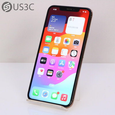 【US3C-高雄店】台灣公司貨 Apple iPhone XS Max 64G 金色 3D Touch 臉部解鎖 UCare延長保固6個月