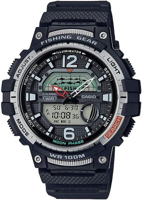 日本正版 CASIO 卡西歐 SPORTS GEAR WSC-1250H-1AJF 手錶 男錶 釣魚錶 日本代購