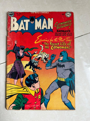 早期 美國漫畫 50年代 蝙蝠俠