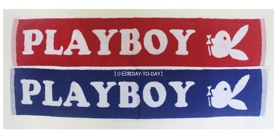 【PLAY BOY】運動毛巾-白字/1入~小日常DAY-TO-DAY