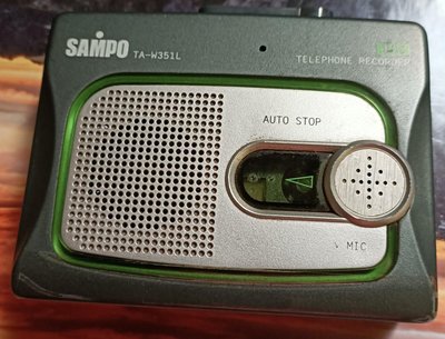 NO：0317# 聲寶 SAMPO 隨身聽 ( TA-W351L )