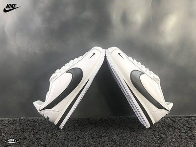【PROXY】Nike Cortez Covered in Swoosh 白黑 阿甘 特殊款 男女 807480-104