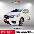 2015 HONDA Fit 1.5 S版 認證車 有保固 里程保證 中控螢幕