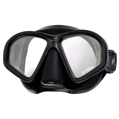 台灣潛水---PROBLUE MS-285B｜黑矽膠雙面鏡Vader