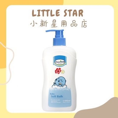 LITTLE STAR 小新星【Baan貝恩-嬰兒沐浴精400ml-洋甘菊舒緩配方】台灣製!添加菩提花!升級加量!