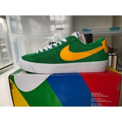 新款Nike SB Zoom Blazer Low Pro GT "Lucky Green" DC7695-300 綠黃