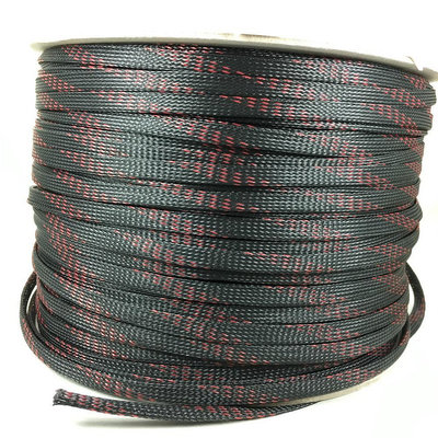 6MM 10MM避震網 蛇皮網 黑彩紅色特級加密型PET編織網 尼龍網 套