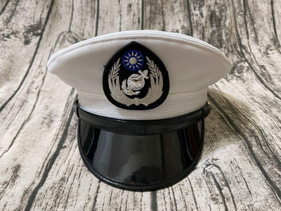 海軍陸戰隊 海陸 士官 白色大盤帽 白甲