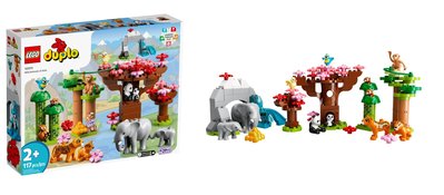 現貨 LEGO 樂高 10974 DUPLO 得寶系列 亞洲野生動物 全新未拆 公司貨
