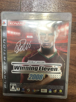 超低價拚了土城可面交現貨PS3 Winning eleven 勝利足球2008/ 實況足球PlayStation3 日版