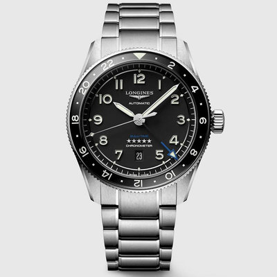 預購 LONGINES SPIRIT ZULU TIME  L38124536 42mm 浪琴錶 機械錶 手錶 先行者系列
