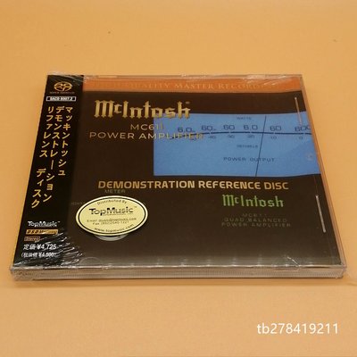 樂迷唱片~麥景圖終極試音天碟 MCINTOSH MC611 POWER AMPLIFIFIER cd