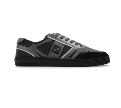 [全新真品代購-F/W23 新品!] FENDI 黑色皮革 低筒 休閒鞋 / 運動鞋 (STEP)