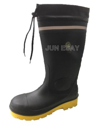 EN345安全防護雨靴反光條設計 長筒職業工作用雨鞋防滑 防水 防穿刺 《JUN EASY》