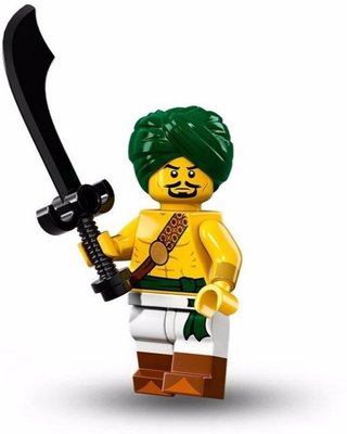 (JEFF) LEGO 樂高 71013 第16代  2號 沙漠戰士  抽抽樂 人偶包 全新未拆袋 非 71022