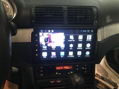 寶馬 BMW E46 318i 320i 330i Android 9吋 安卓版專用觸控螢幕主機 導航/USB/藍芽