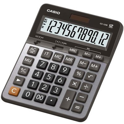 [嘉義雲林卡西歐淘寶站] CASIO GX-120B超大字幕12位元計算機