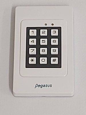 pegasus 密碼門禁機 薄型密碼門禁機 PG-105K 防水金屬門禁密碼機 刷卡機.陽極陰極電鎖 磁力