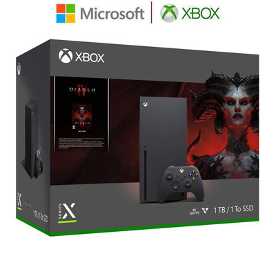 【含稅】Microsoft微軟 Xbox Series X 暗黑破壞神4 限量同捆包 暗4 暗黑4 暗黑破壞神Ⅳ