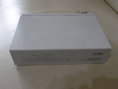 可瑞加 Corega CG-SW16TXSR 16埠 10 100 Mbps 乙太 網路 交換器