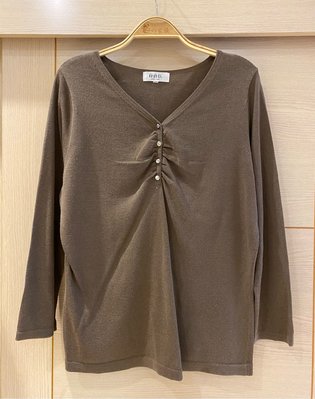 日本購入帶回 正品 日本貴婦最愛名牌 自由區 針織長袖上衣（女）