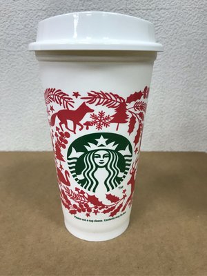 全新現貨 星巴克Starbucks 2017 耶誕 Kermit 16oz 紅耶誕森林 隨行杯 環保杯 經典品牌