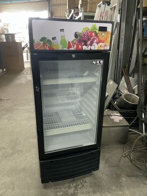 營業用冰箱 單門玻璃冰箱 全新 玻璃展示櫃 飲料冰箱 170公升 全省配送 保固維修 冰箱